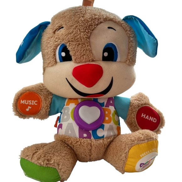 Fisher-Price Laugh & Learn Smart Stages Puppy Interactive Plush Toy - Picture 1 of 3